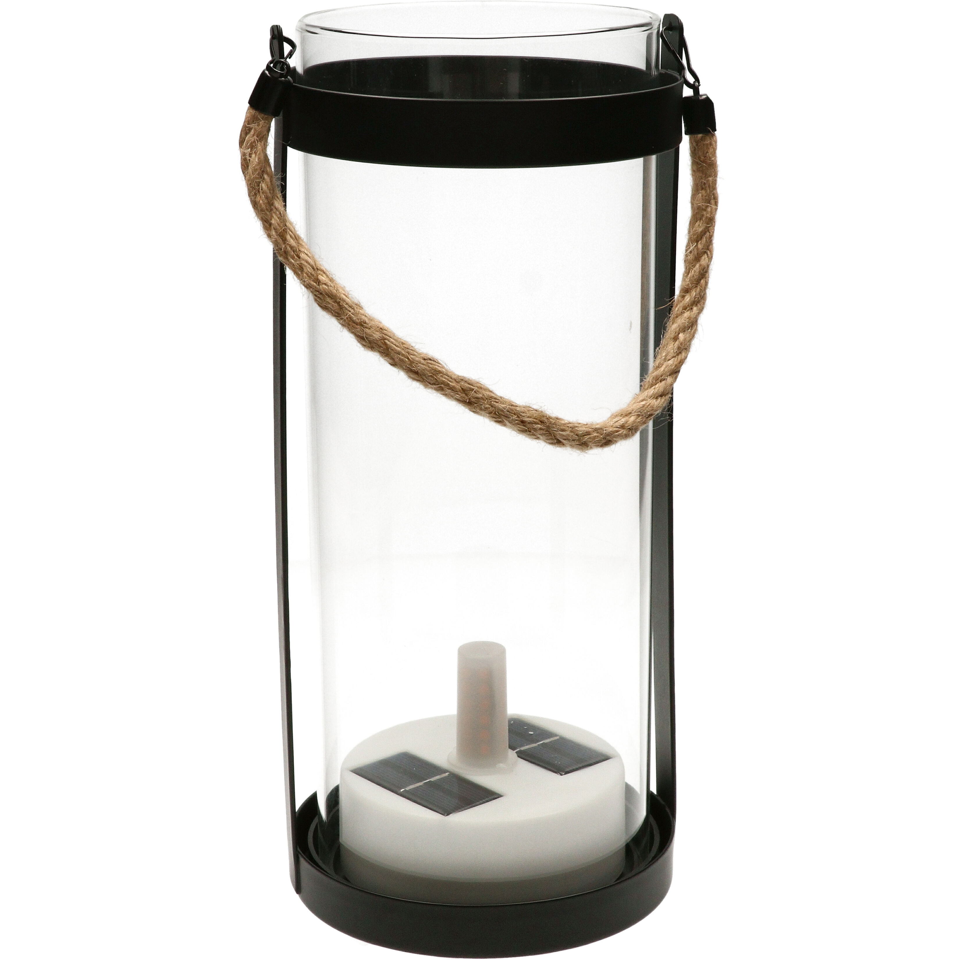 Lampa solarna ogrodowa latarnia LANTERN COLUMN LED HK-SL606-2 MK