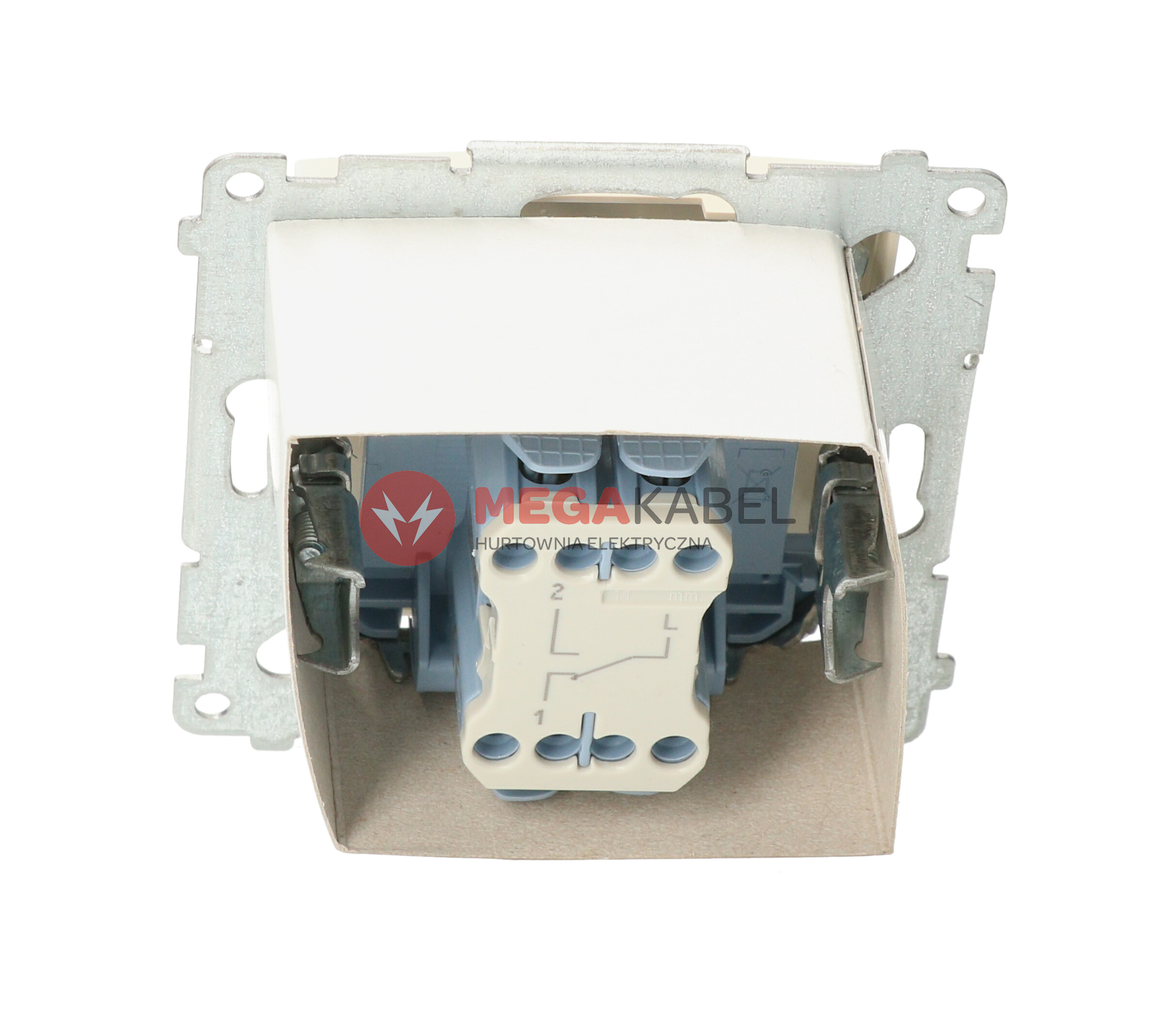 Simon54 Łącznik schodowy pojedyńczy DW6.01/41 beżowy