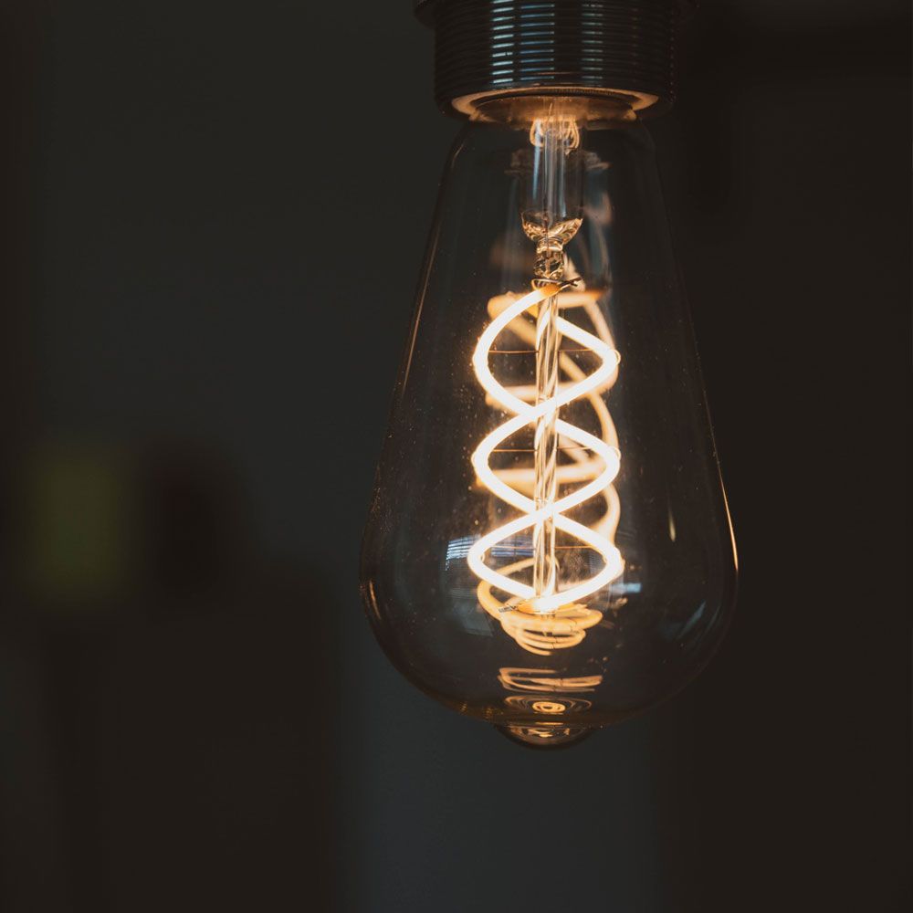 Żarówka LED ściemnialna retro spiral 4W barwa ciepła 1800K VIDEX