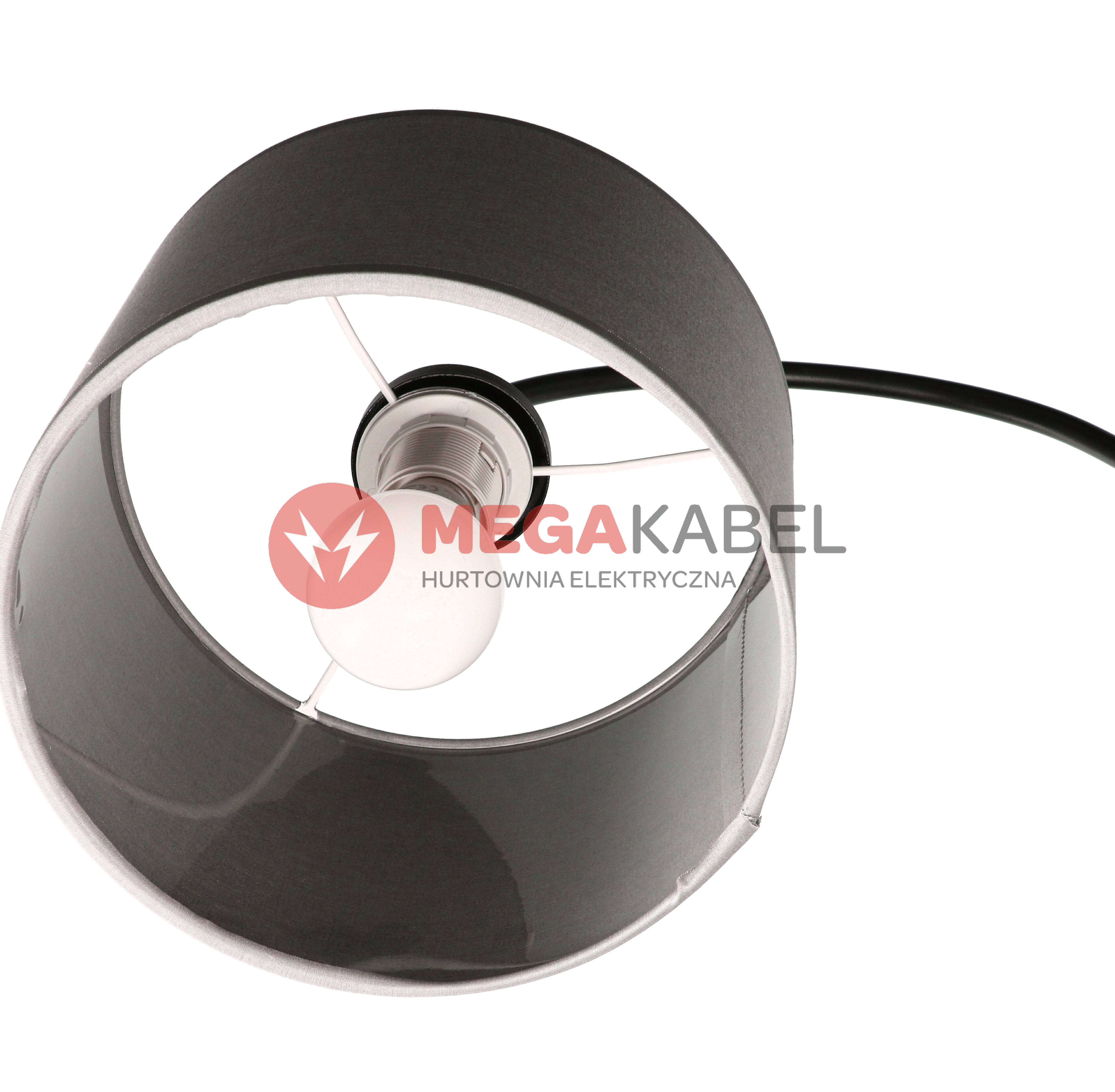 Lampa kinkiet ścienny ALICE szary 6813 E27 60W