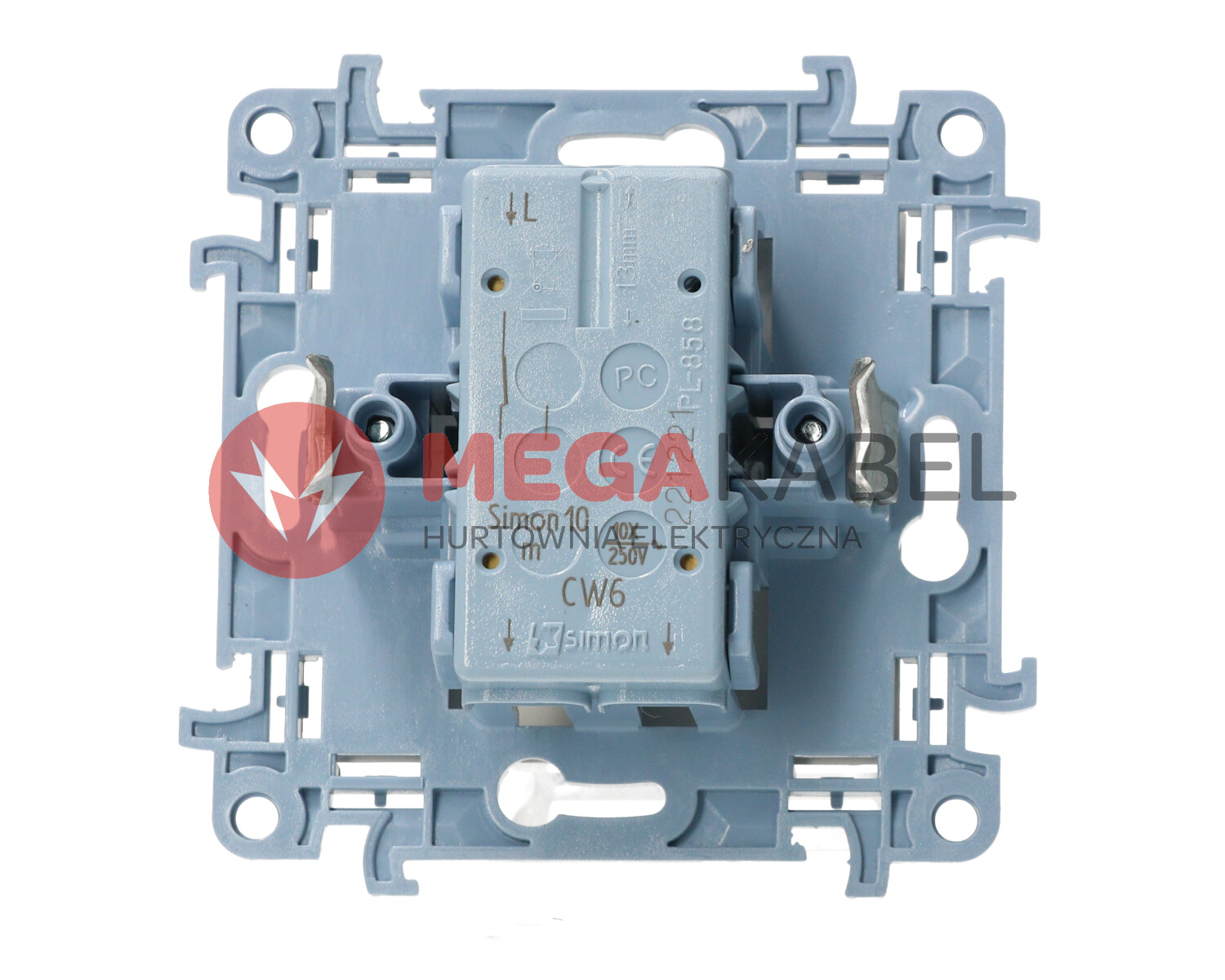 Simon10 Łącznik schodowy CW6.01/11 biały