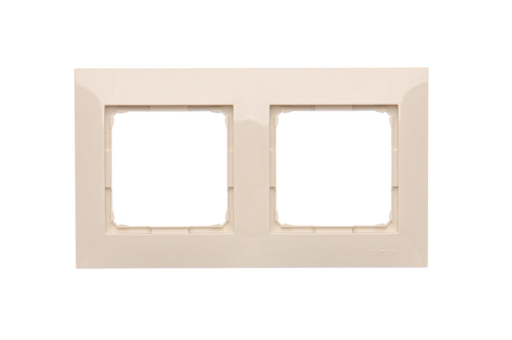 Simon54 Ramka 2- krotna DR2/41 beżowy