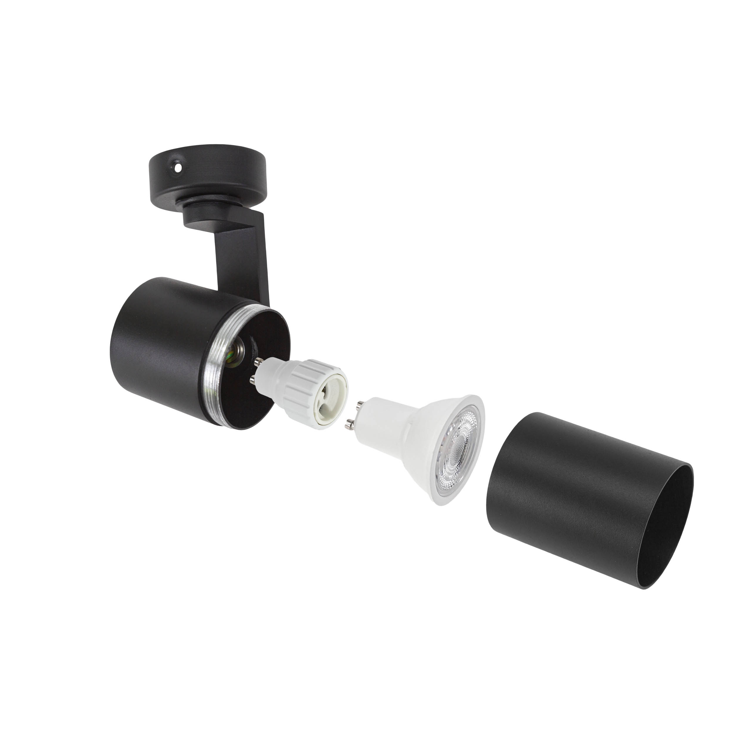 Lampa sufitowa MADARA MINI II GU10 czarna SLIP003013