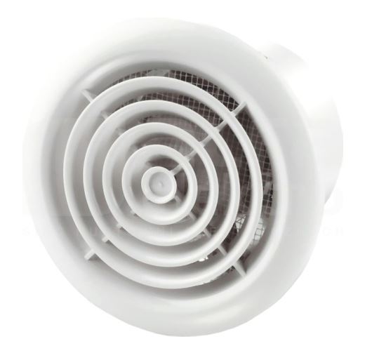 Wentylator sufitowy okrągły fi 100 230V 98m3/h 14W 34dB Vents