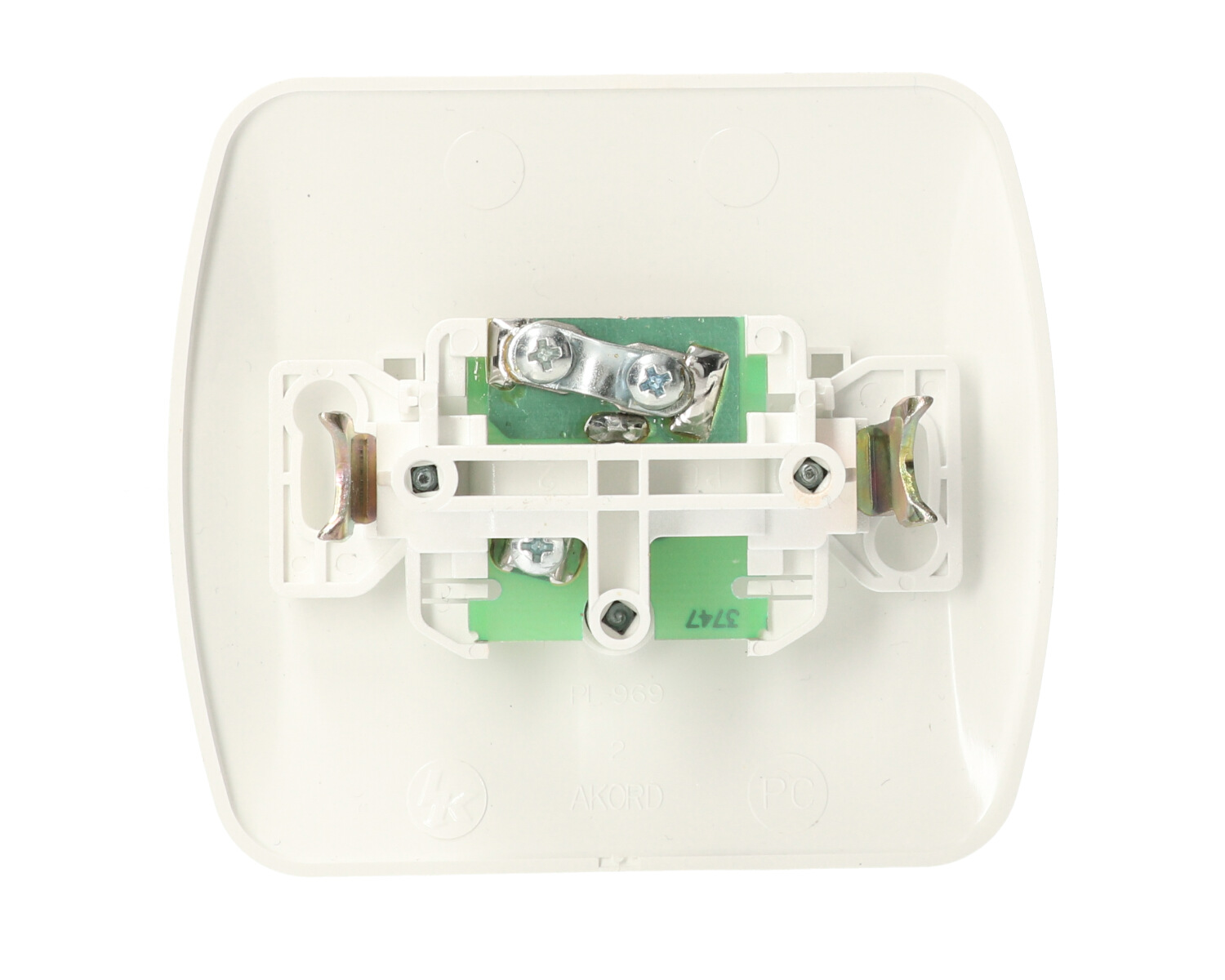 Akord Gniazdo Antenowe pojedyncze TV AAK1/11 biały SIMON