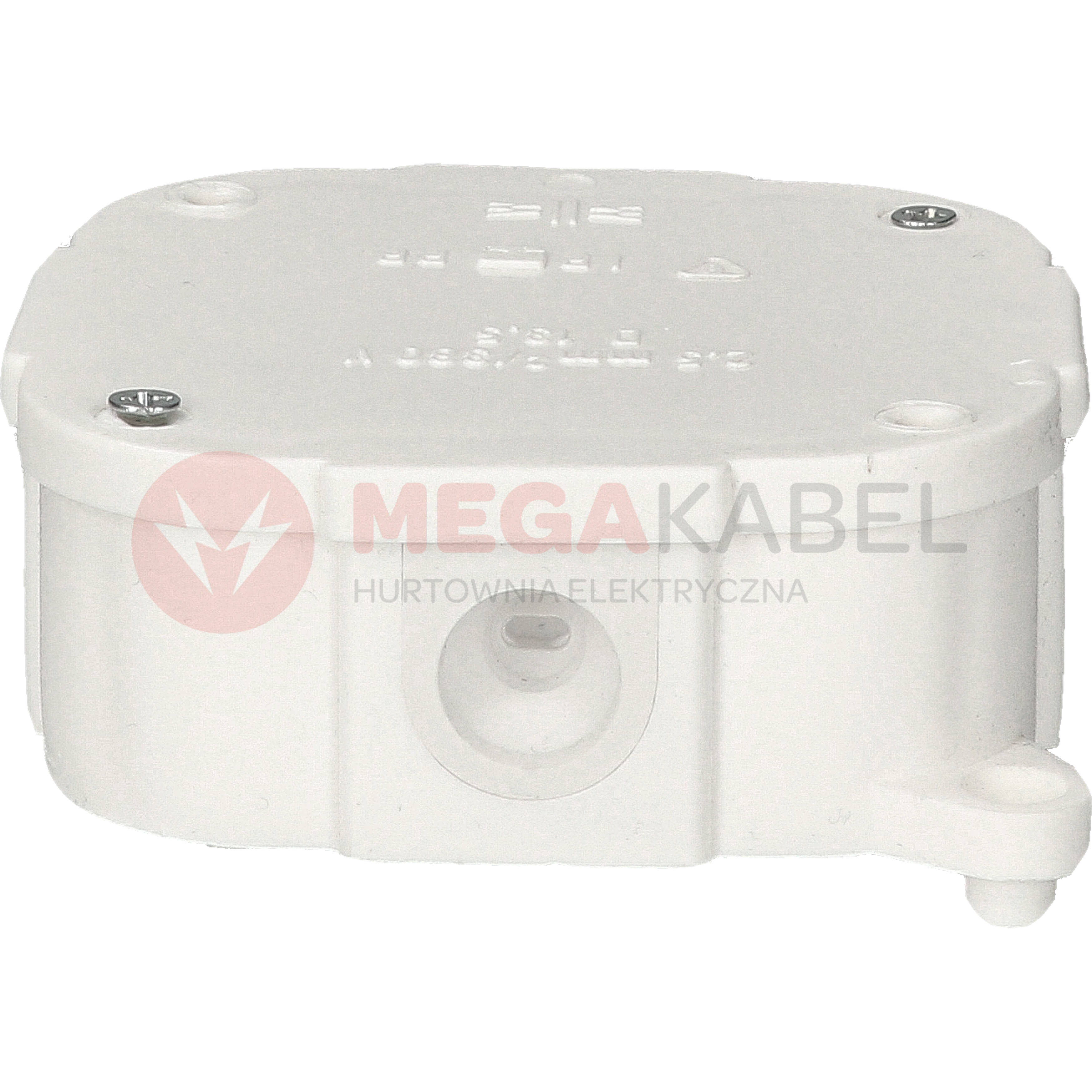 Puszka biała pusta IP44 PP 80x80x30 074-01 ViPlast