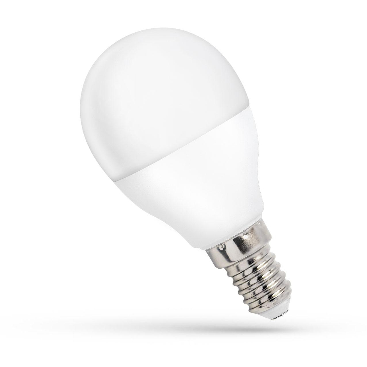 Żarówka LED kulka E14 230V 8W ciepła WW WOJ14215 SPECTRUM
