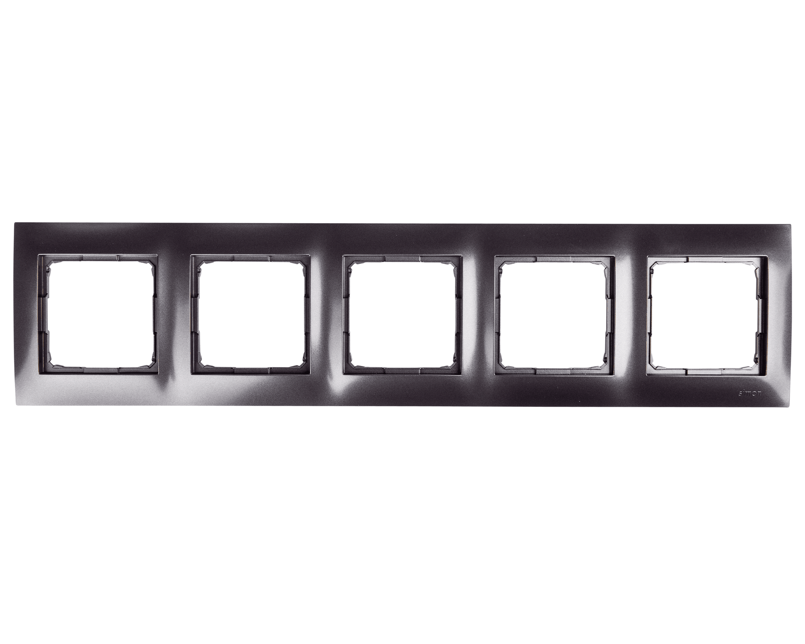 Simon54 Ramka na 5-moduły DR5/48 antracyt