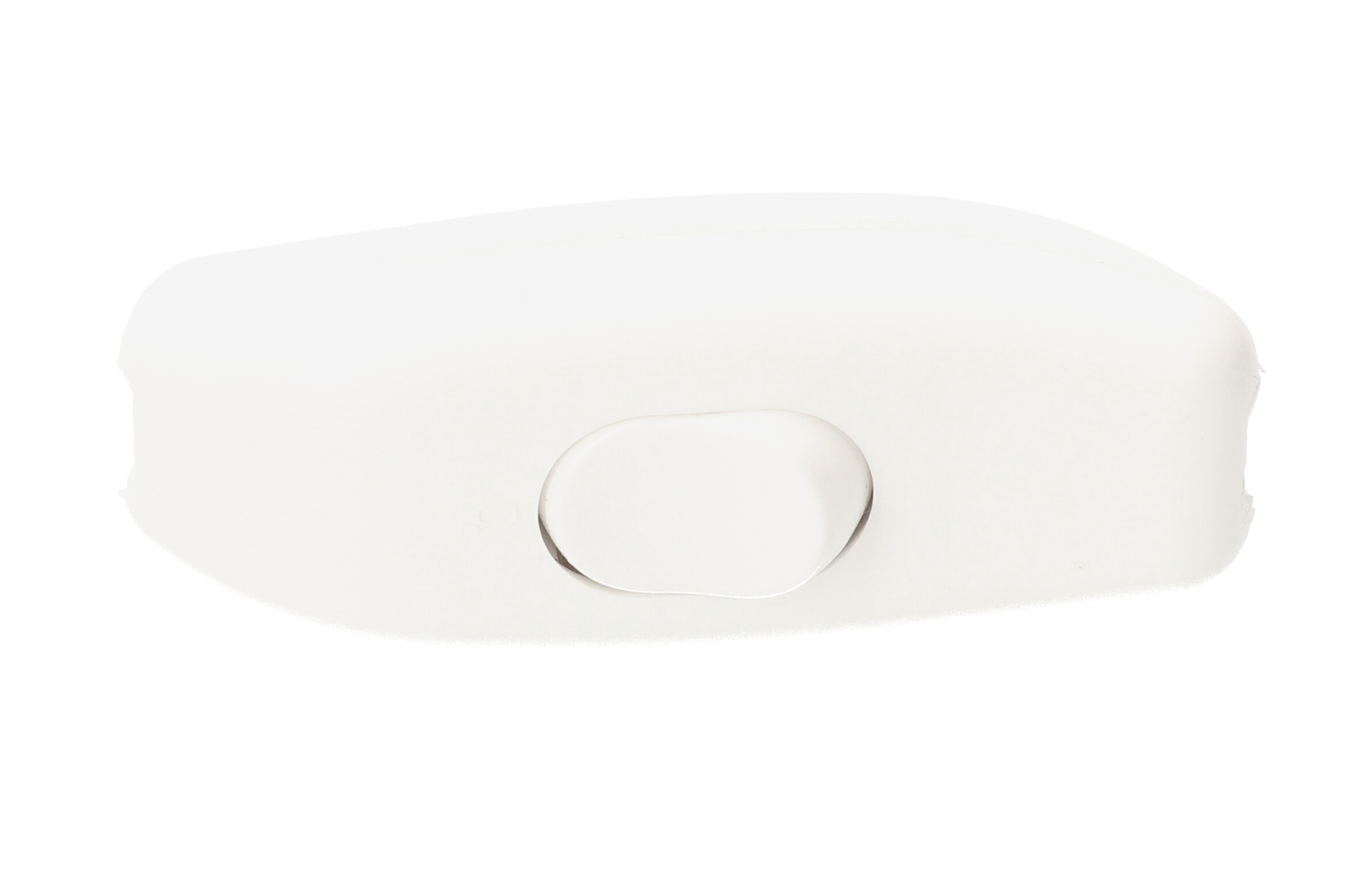 Łącznik kołyskowy przelotowy biały 230V ELDA