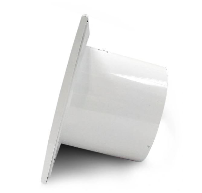 Wentylator domowy ścienny biały wyłącznik czasowy fi 125 230V 16W 180m3/h 35dB VENTS