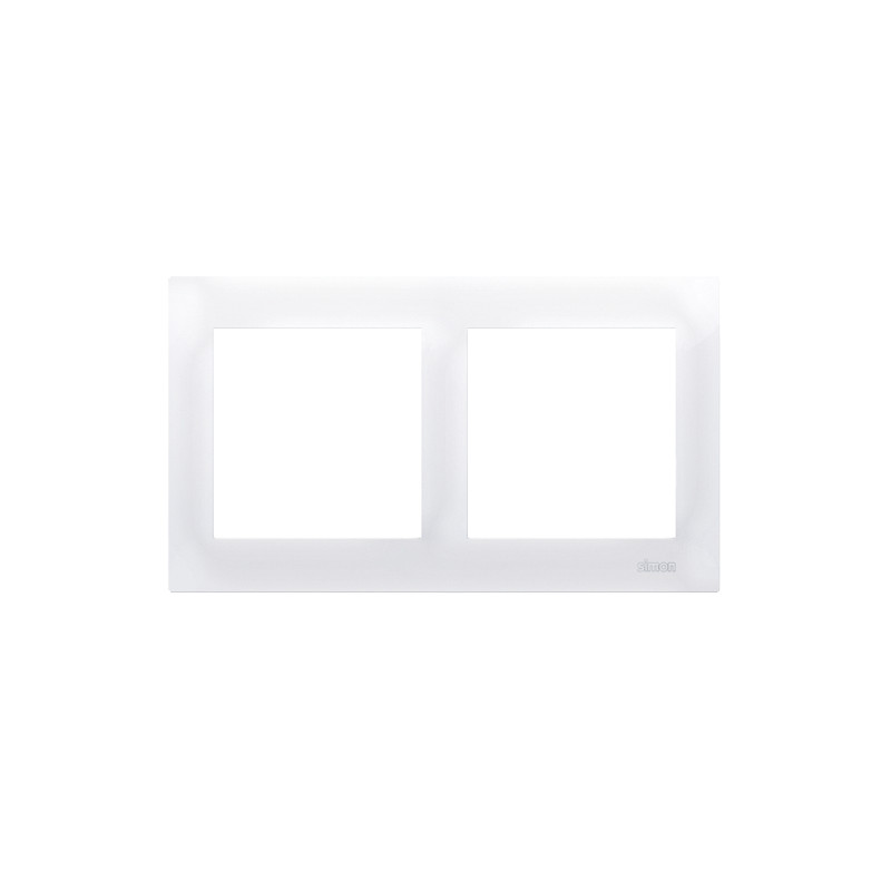 Simon54 Ramka na 2-moduły DR2/11 biały