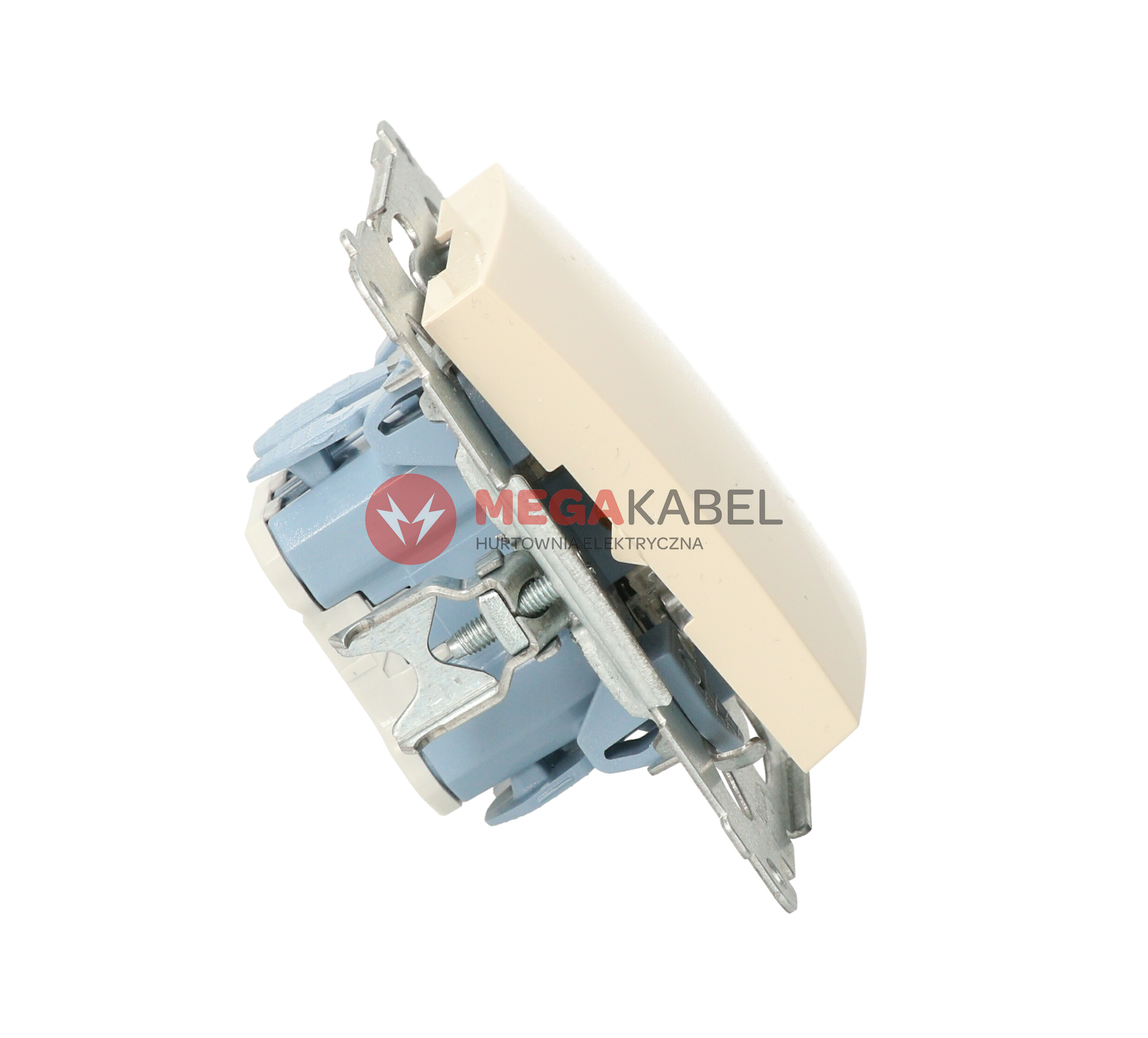 Simon54 przycisk pojedynczy zwierny DP1.01/41 beżowy