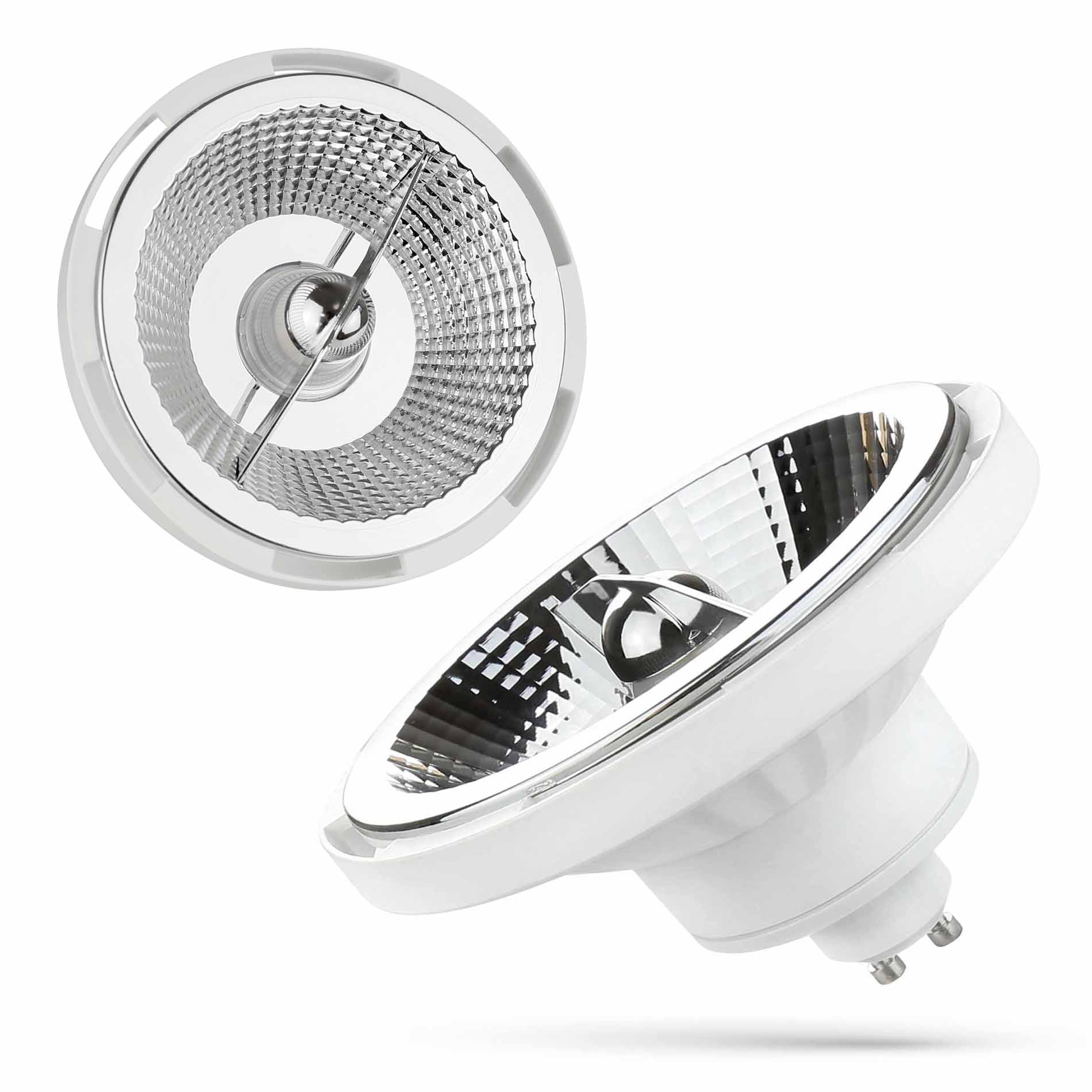 Żarówka LED AR111 GU10 12W neutralna barwa biały 45° WOJ+14564 SPECTRUM LED