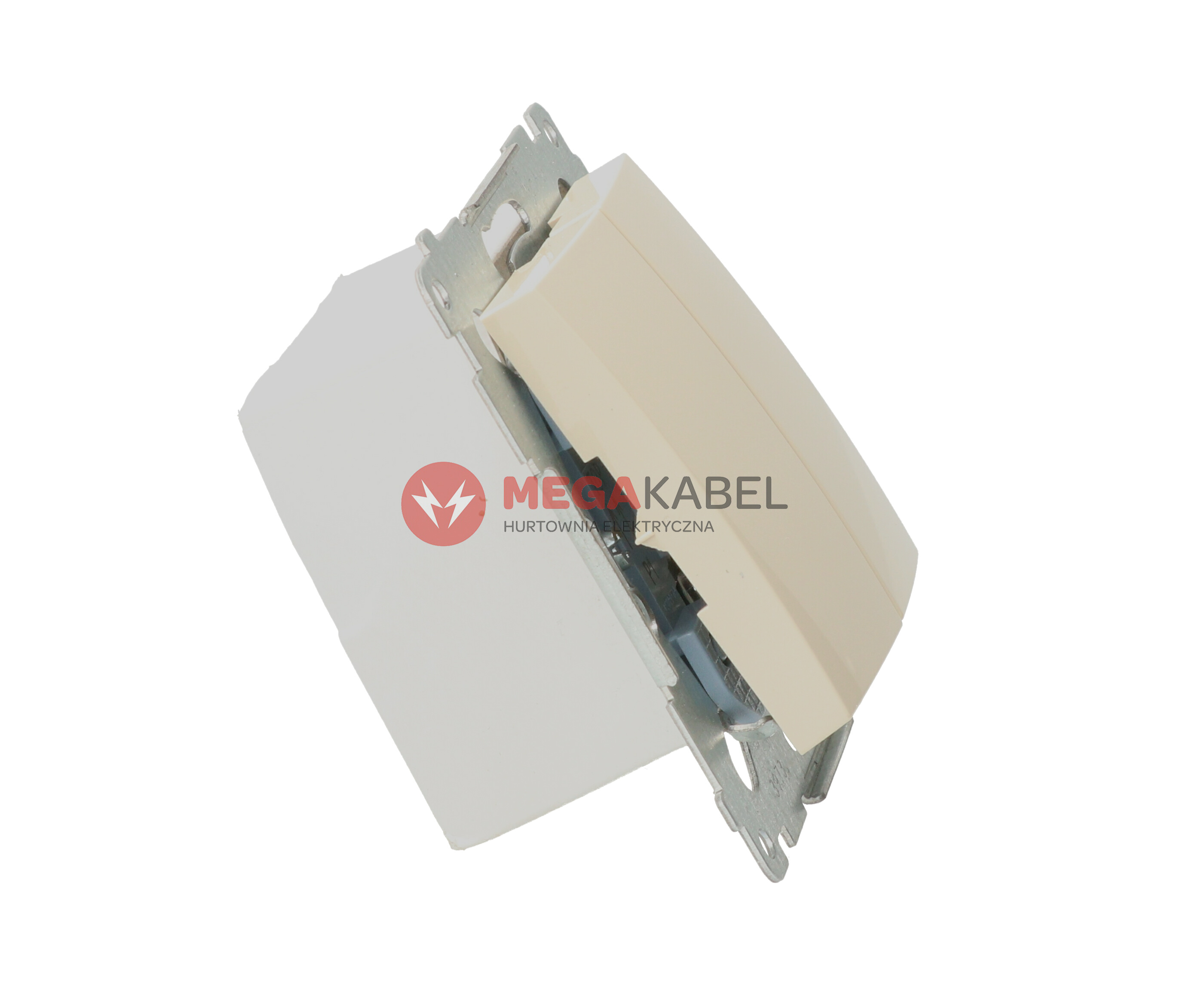 Simon54 Przycisk zwierny podwójny DP2.01/41 beżowy