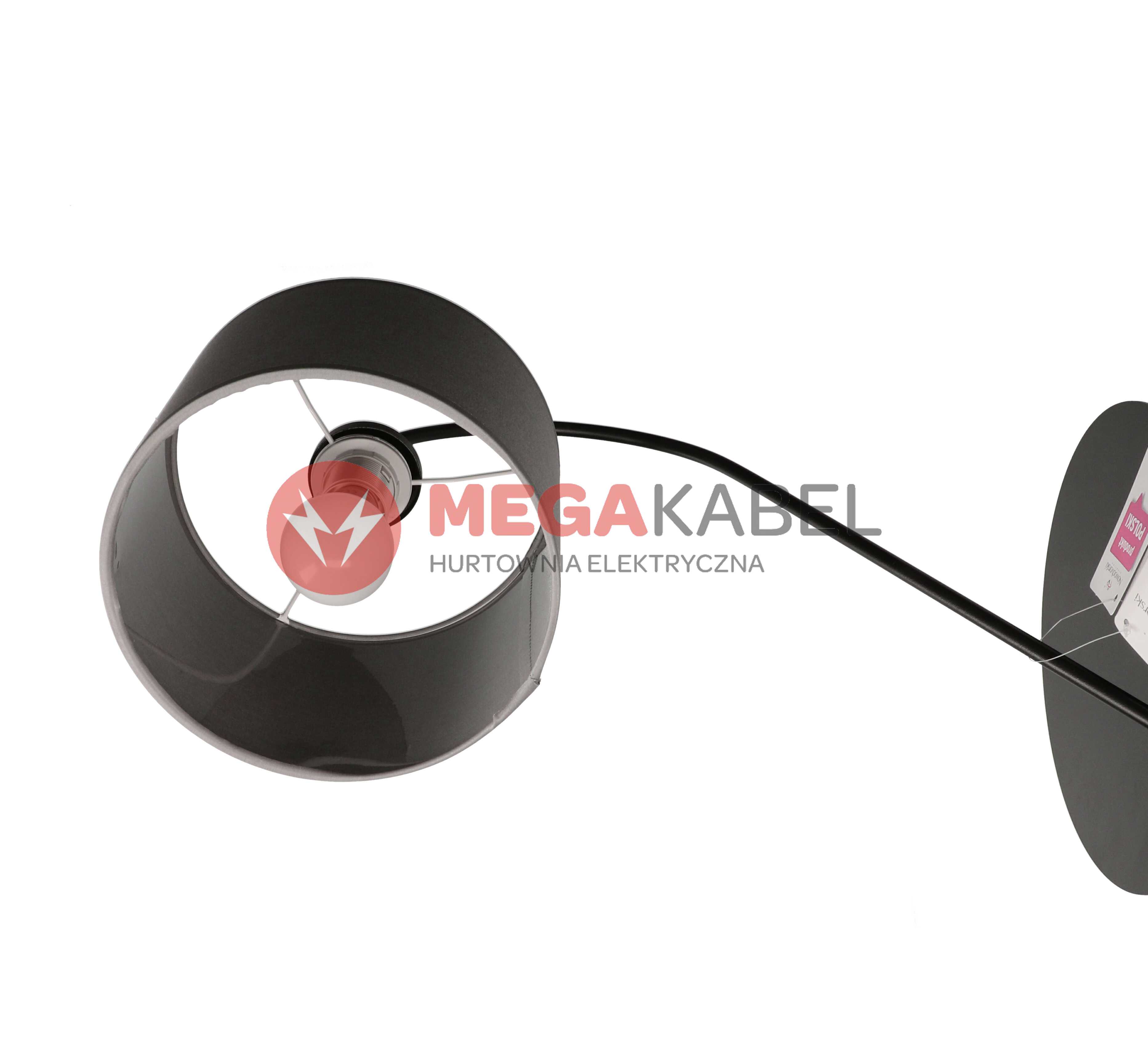 Lampa kinkiet ścienny ALICE szary 6813 E27 60W