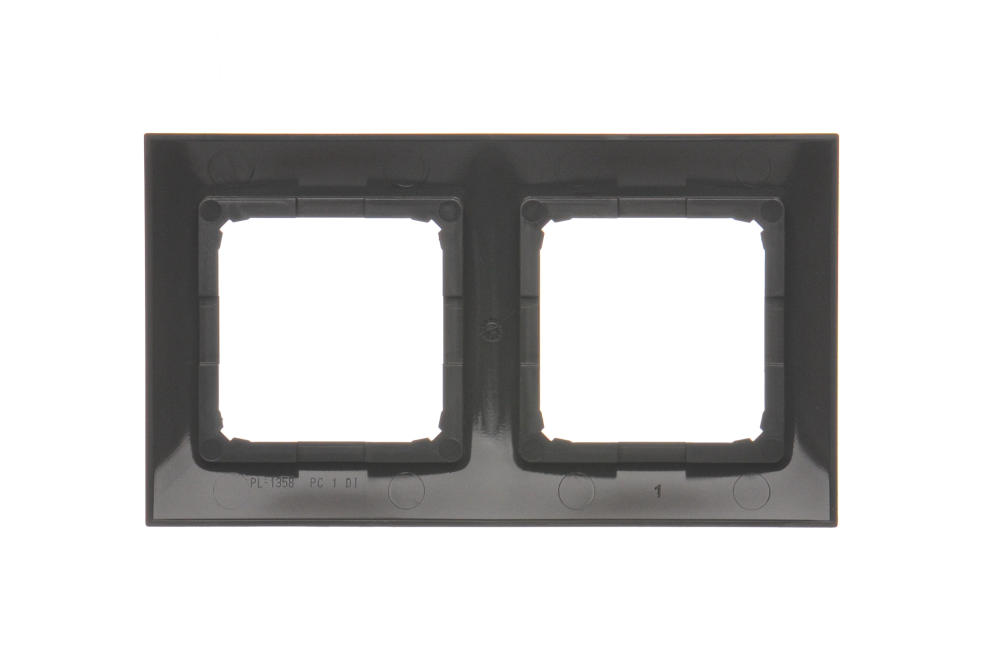 Simon54 Ramka na 2-moduły DR2/46 brązowy