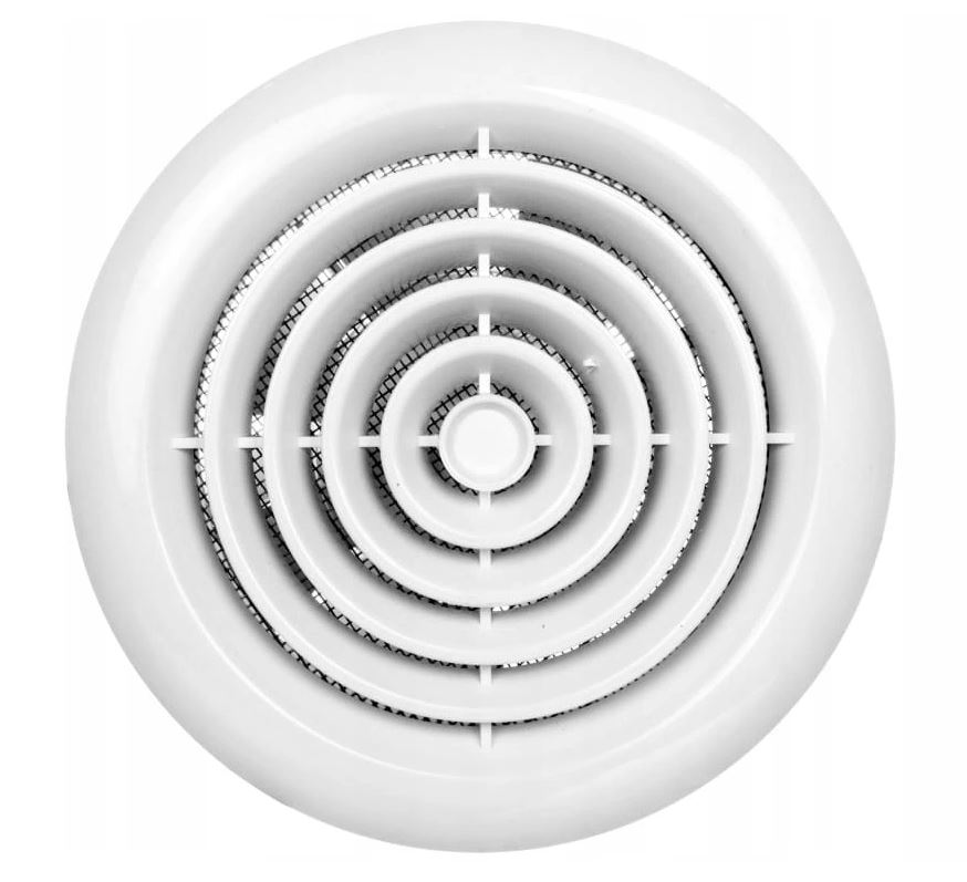 Wentylator sufitowy okrągły fi 100 230V 98m3/h 14W 34dB Vents