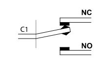 Wyłącznik krańcowy mikro Tracon