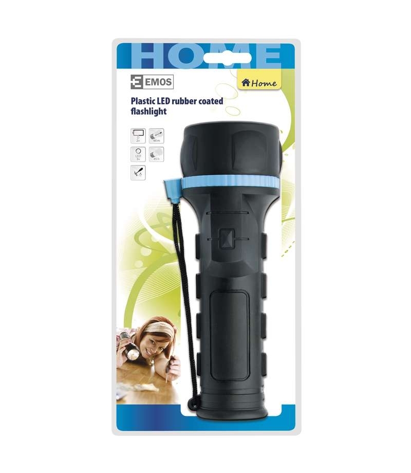 Latarka gumowa Multi LED Emos