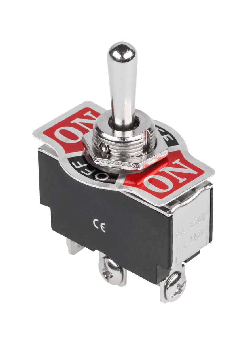 Przełącznik hebelkowy bistabilny KN3A-123A ON-OFF-ON