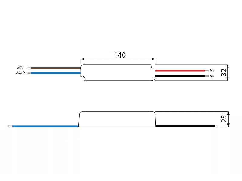 Zasilacz 24V/1A CV IP67 20W GPV-20-24 GPV