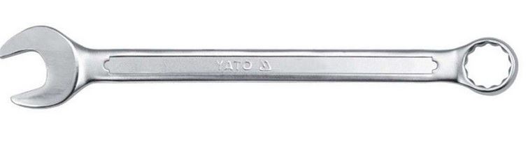 Klucz płasko-oczkowy 11mm CrV satyna YT-0340 YATO