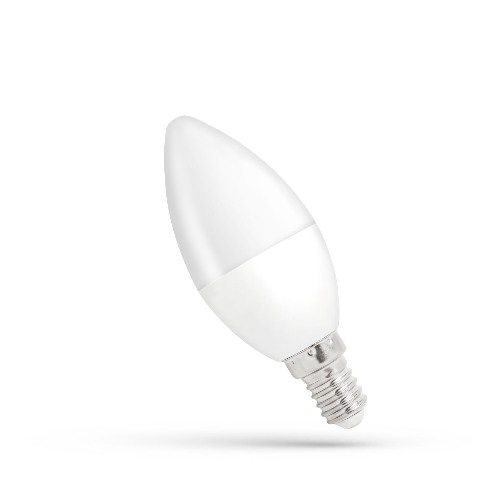 Żarówka LED E14 8W=60W zimna CW WOJ14222 SPECTRUM