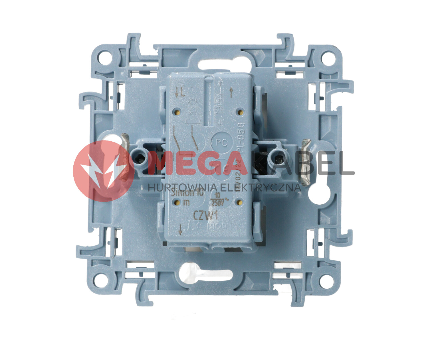 Simon10 Łącznik żaluzjowy 10A CZW1.01/11 biały SIMON