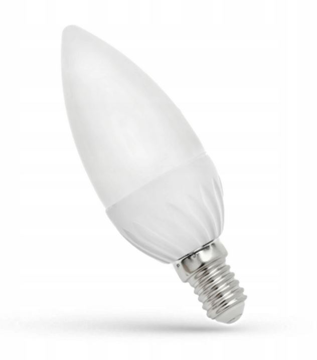 Żarówka LED E14 świecowa 4W 230V neutral NW Spectr