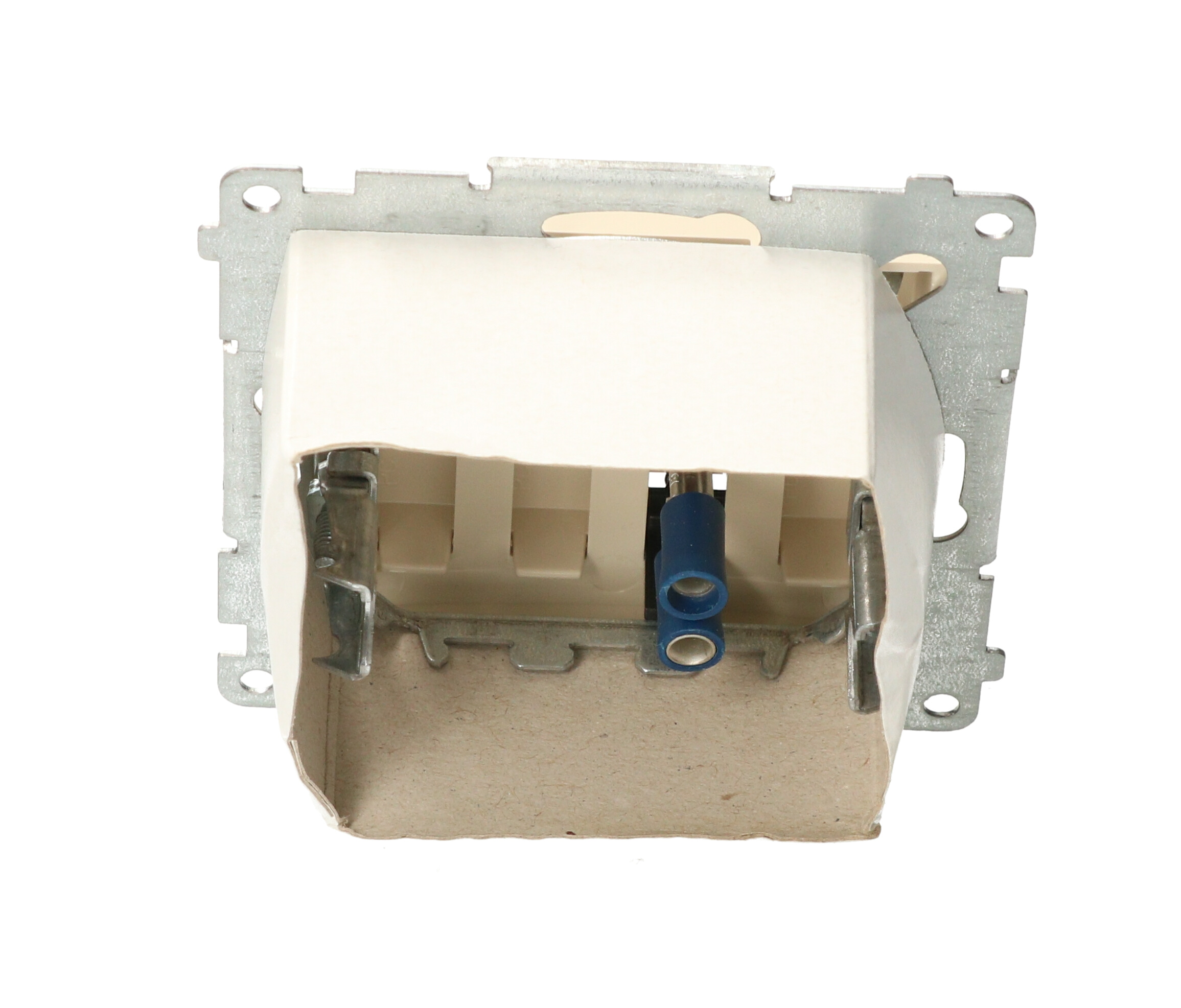 Simon54 Gniazdo głośnikowe pojedyńcze beżowe DGL31.01/41