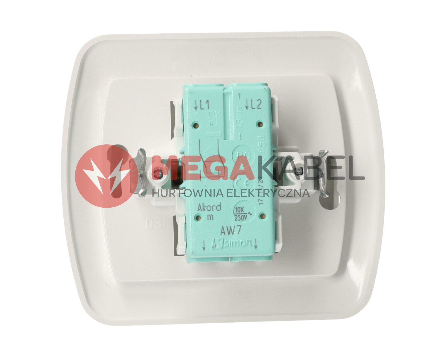 Akord Łącznik krzyżowy AW7/11 biały SIMON