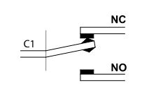 Wyłącznik krańcowy mikro ze zderzakiem TRACON
