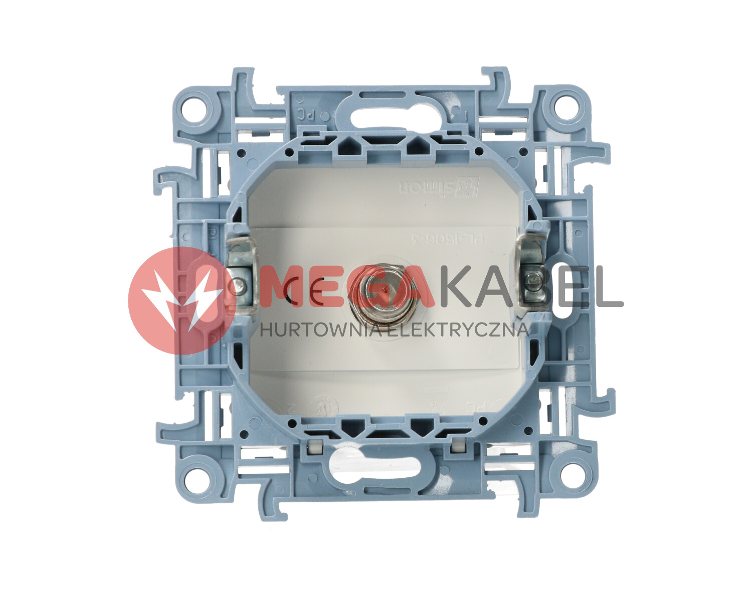 Simon10 Gniazdo antenowe pojedyńcze F CASF1.01/11 biały SIMON