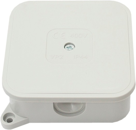 Puszka biała natynkowa 027-01 85x85x35 IP44 ViPlast