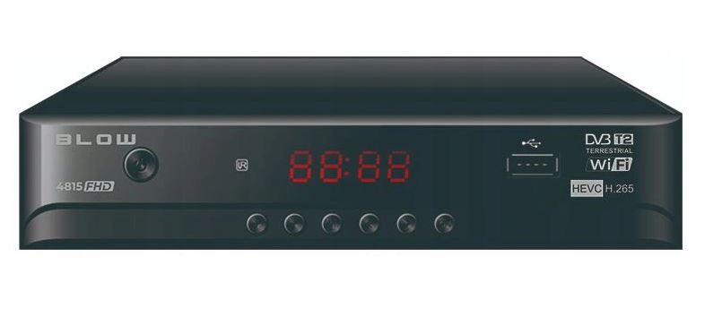 Tuner dekoder DVB-T/T2 H.265 WIFI nowa generacja BLOW
