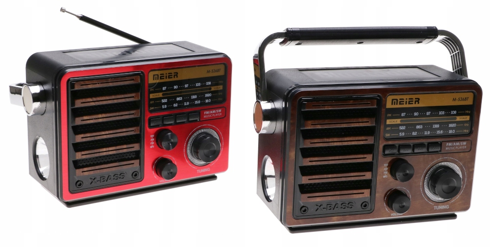 Radio PRZENOŚNE Głośnik Latarka Bluetooth MP3 USB