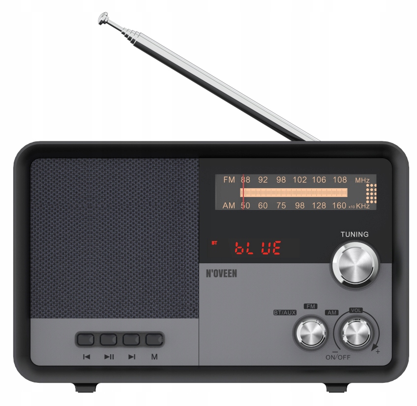 Radio PRZENOŚNE BLUETOOTH FM AKU USB MicroSD PR950