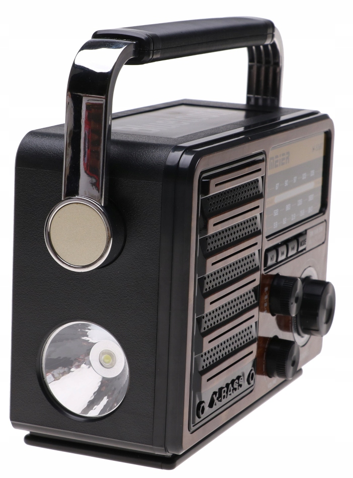 Radio PRZENOŚNE Głośnik Latarka Bluetooth MP3 USB