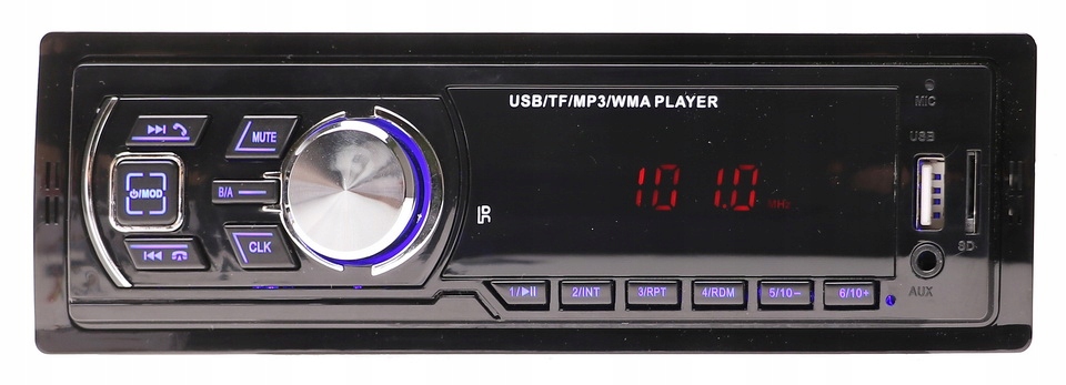 Radio Samochodowe BLUETOOTH USB SD Pilot FM MP3