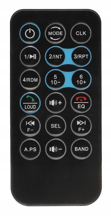 Radio Samochodowe BLUETOOTH USB TF Pilot FM MP3 4069