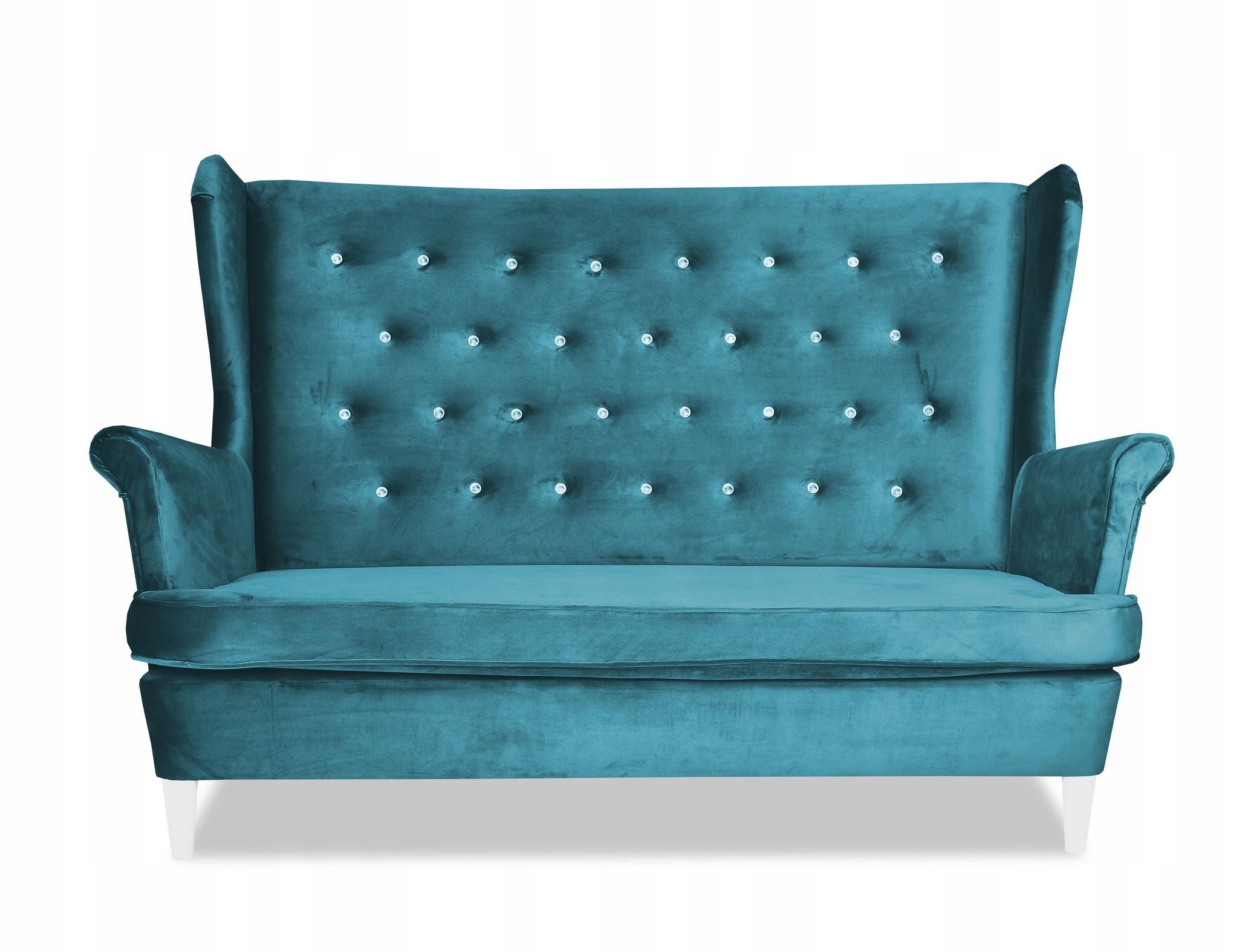 Zestaw wypoczynkowy mebli uszak Diana sofa fotele skandynawskie