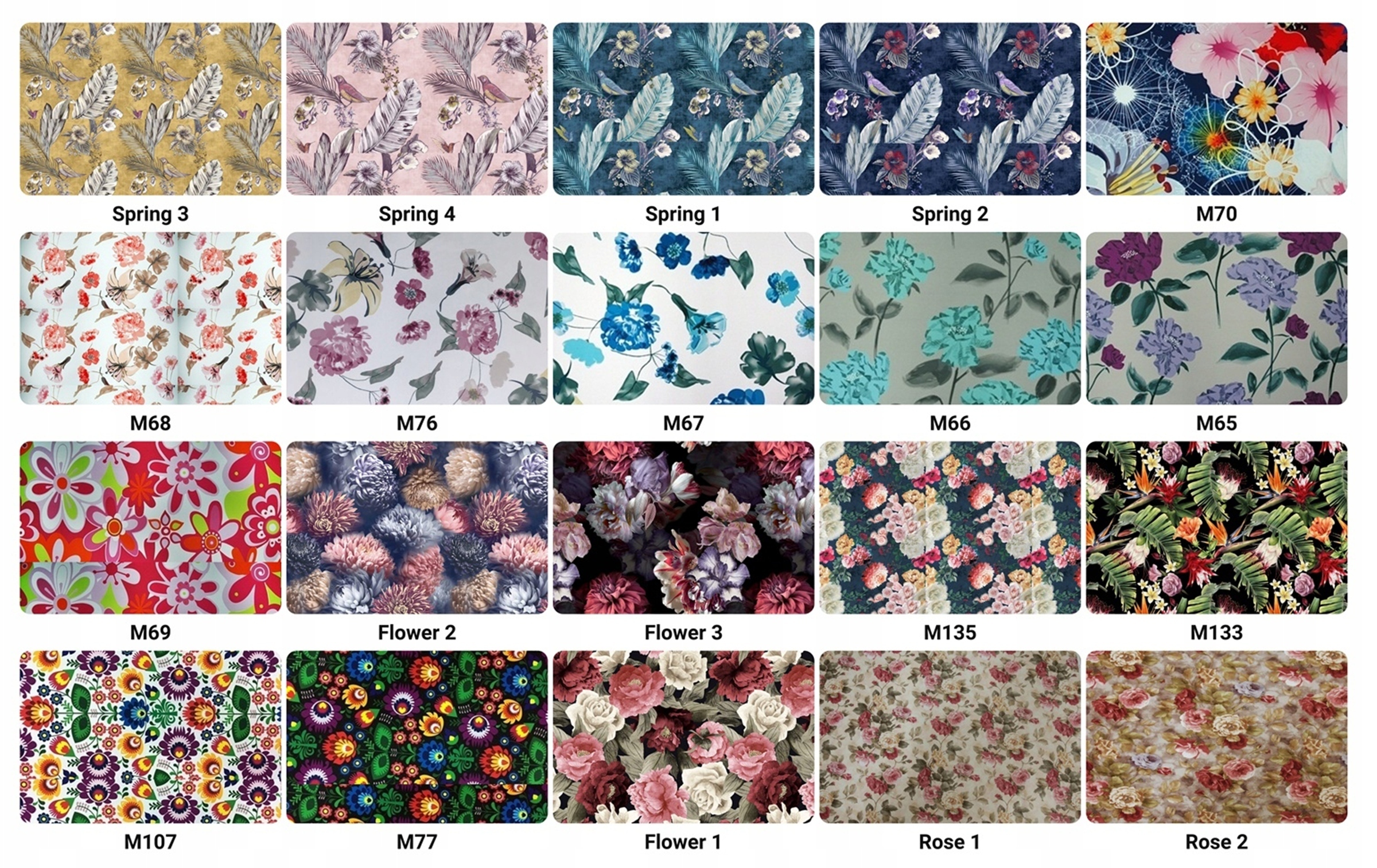 Kanapa sofa Sara Print Duo rozkładana wersalka spania bonell łóżko