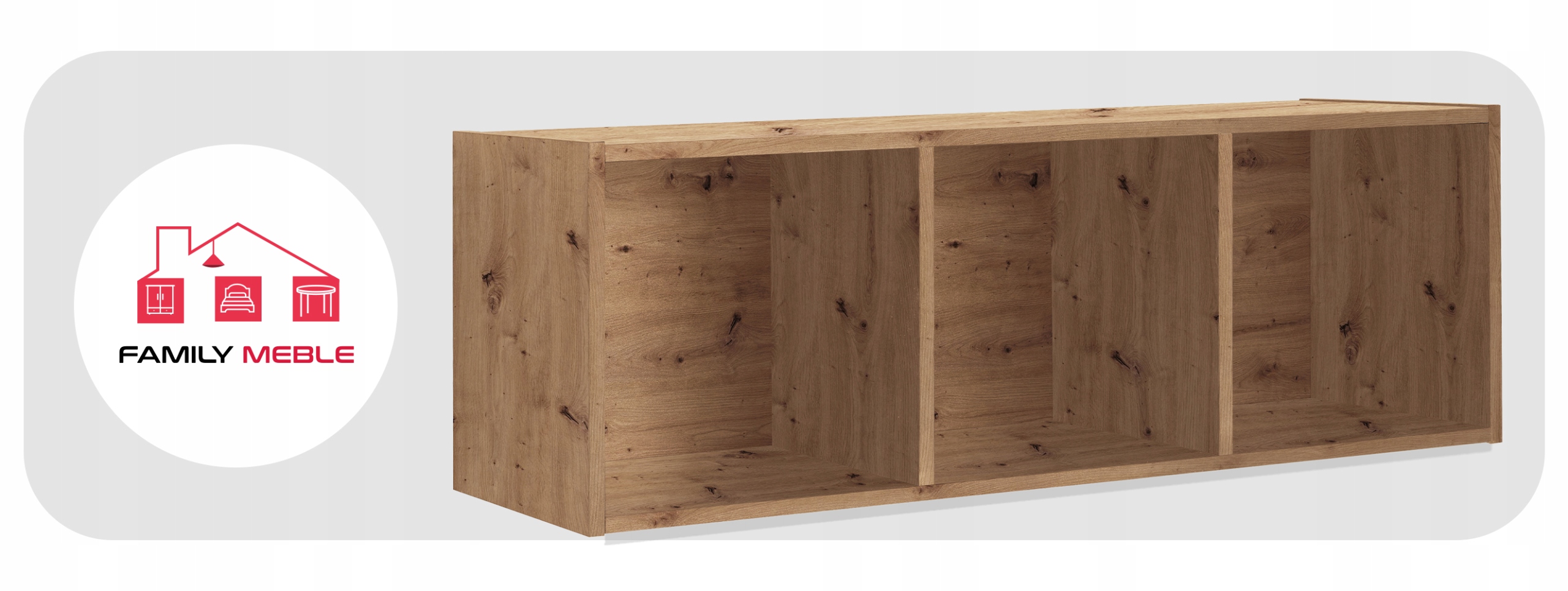 Regał półka organizer pojemnik stojak na płyty winylowe segregatory Cubo 3