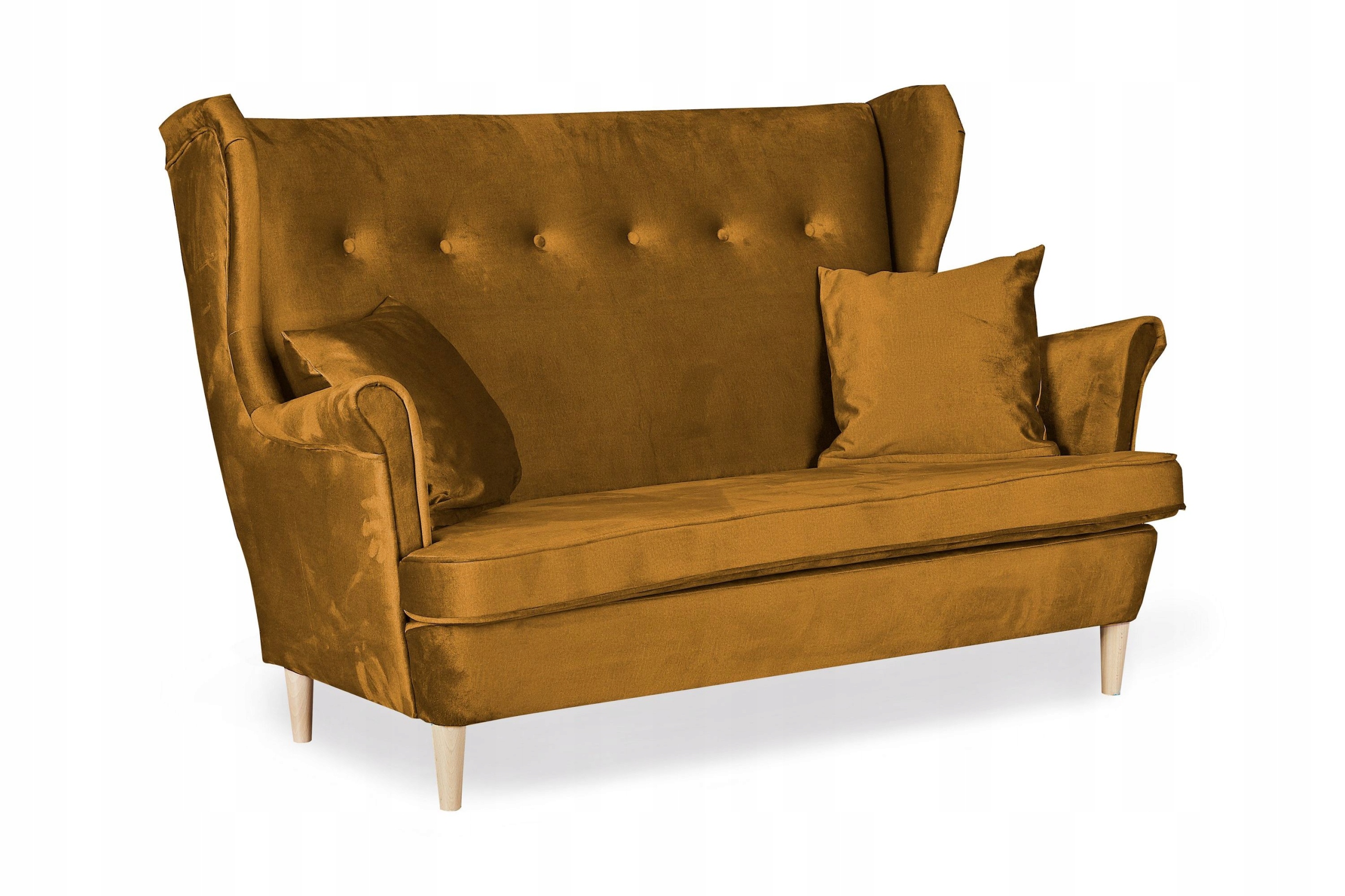 Zestaw wypoczynkowy mebli uszak Ari sofa fotele pufy  komplet