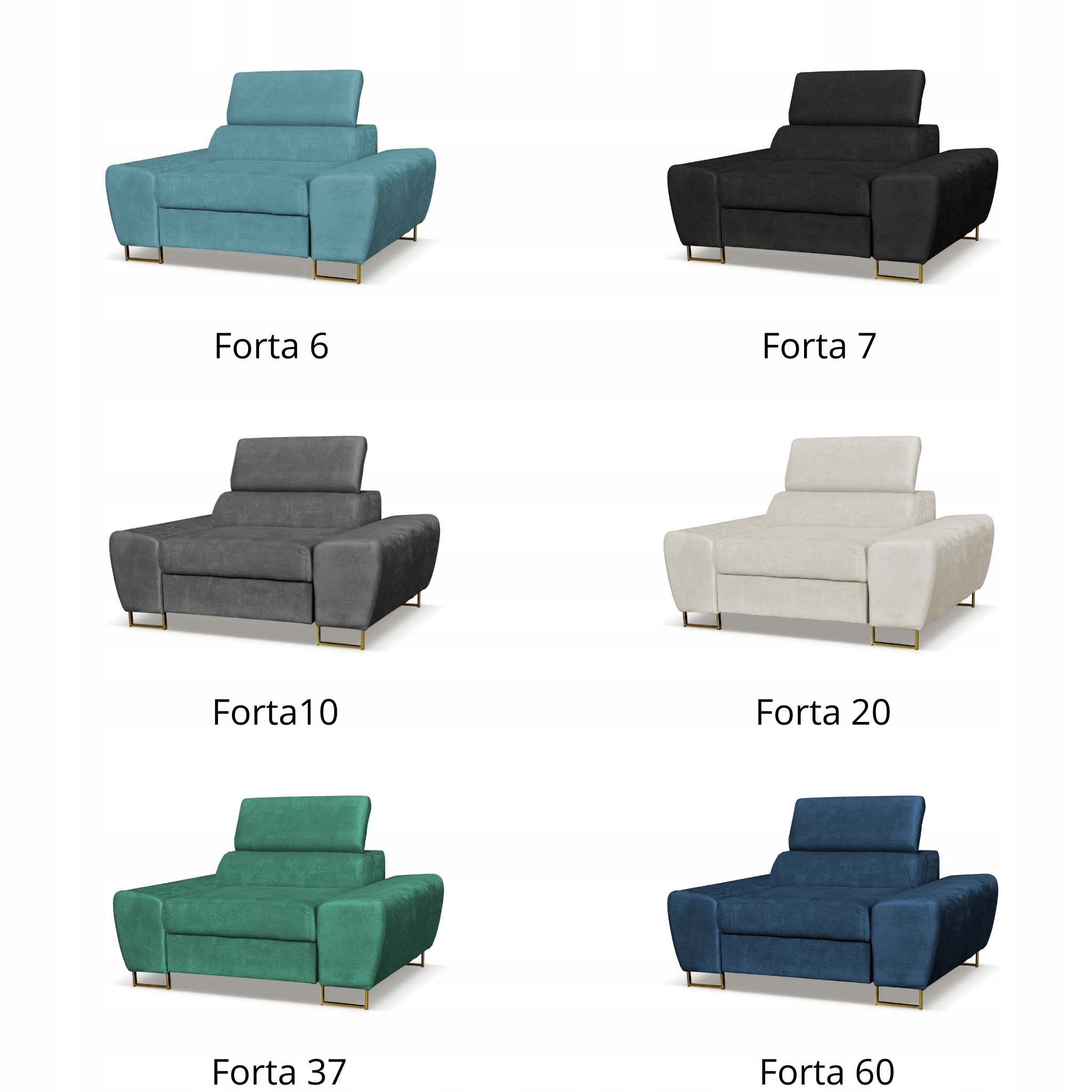 Fotel wypoczynkowy Bosso salon Family meble brązowy welur reg zagłówek