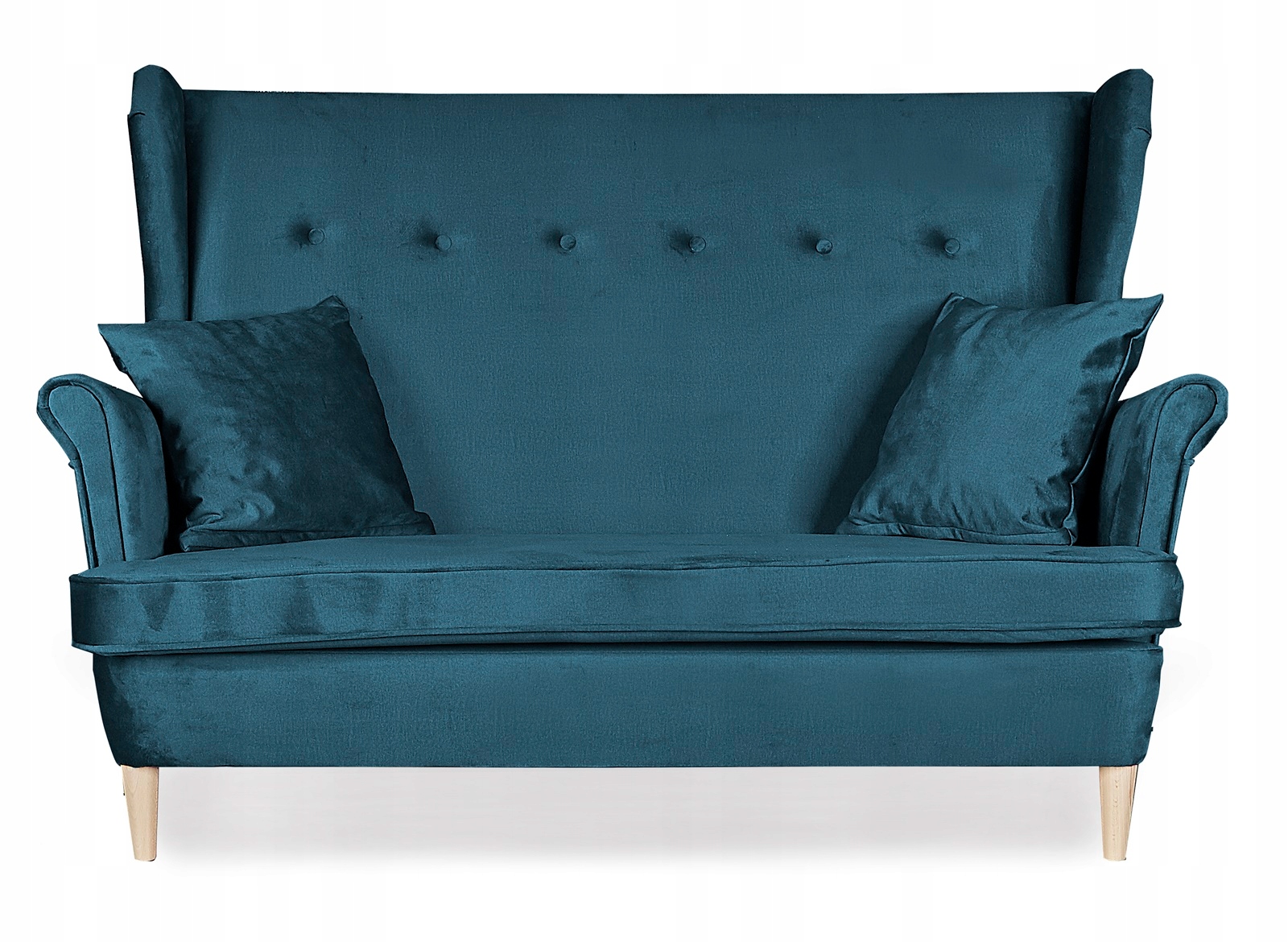 Zestaw wypoczynkowy mebli uszak Ari sofa fotele pufy  komplet