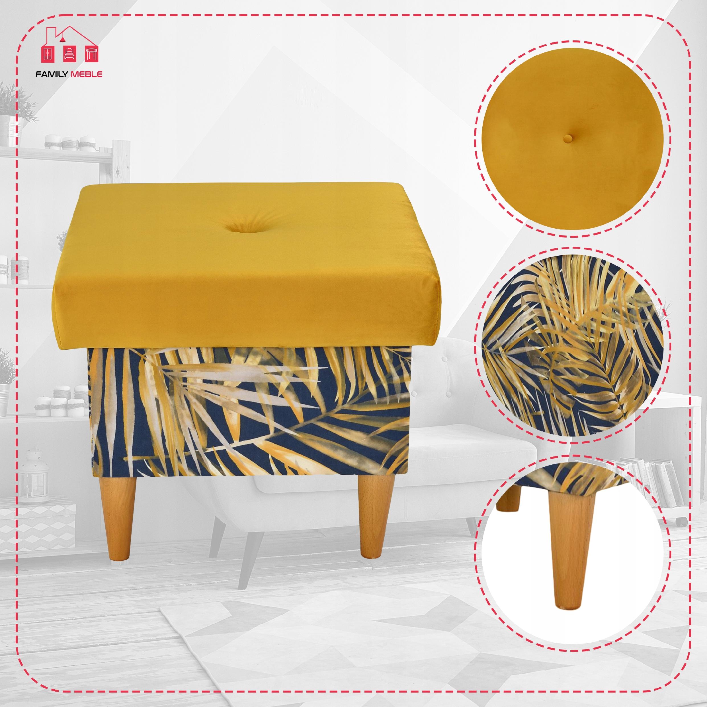 Pufa puf podnóżek ARI pojemnikiem schowkiem Family meble różne modele