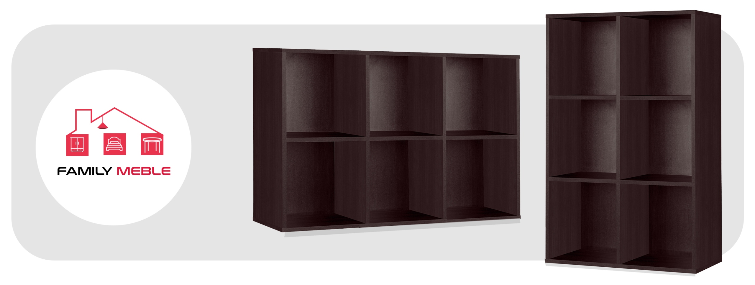 Regał półka organizer pojemnik stojak na płyty winylowe segregatory Cubo 5