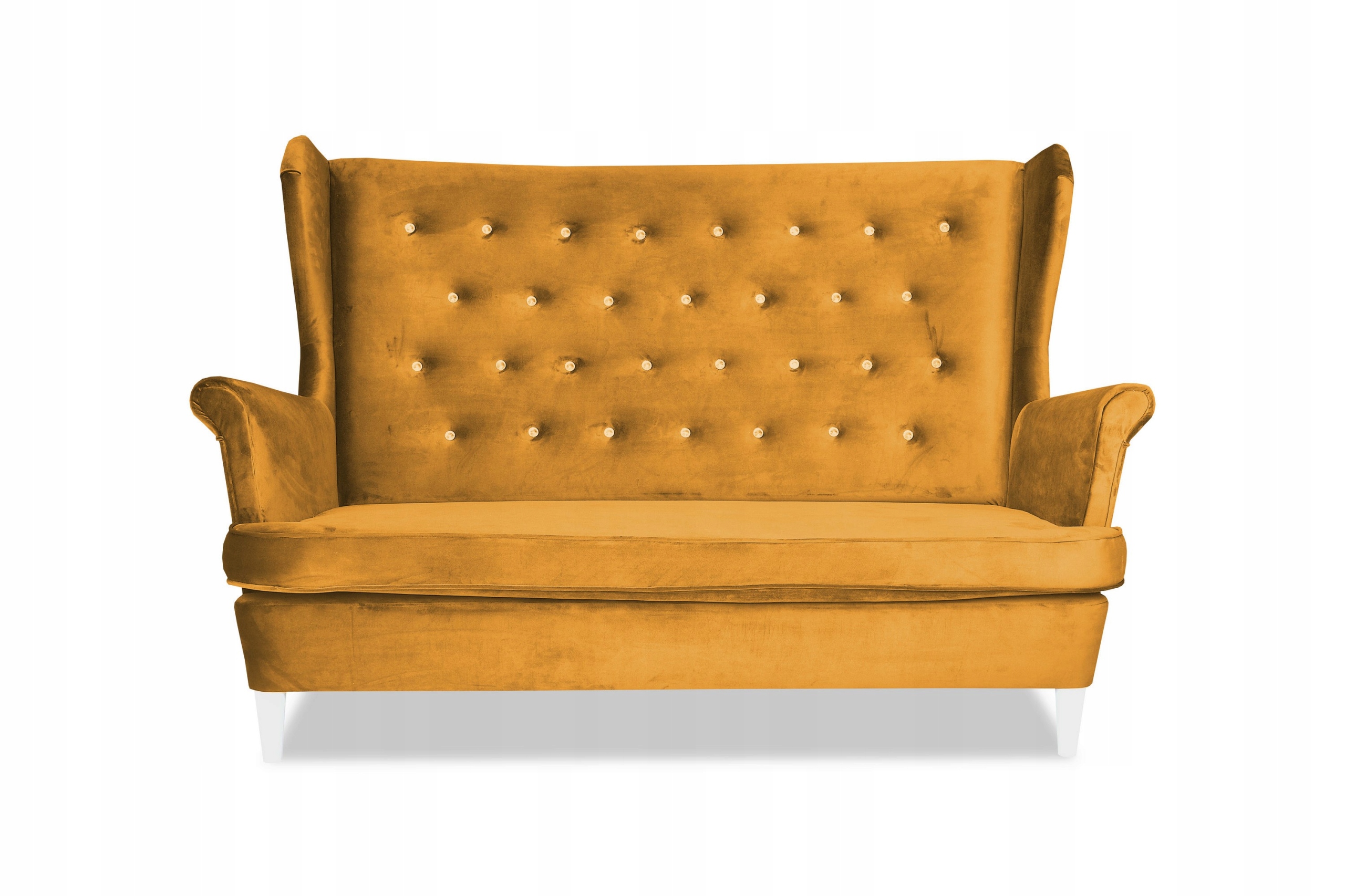 Zestaw wypoczynkowy mebli uszak Diana sofa fotele skandynawskie