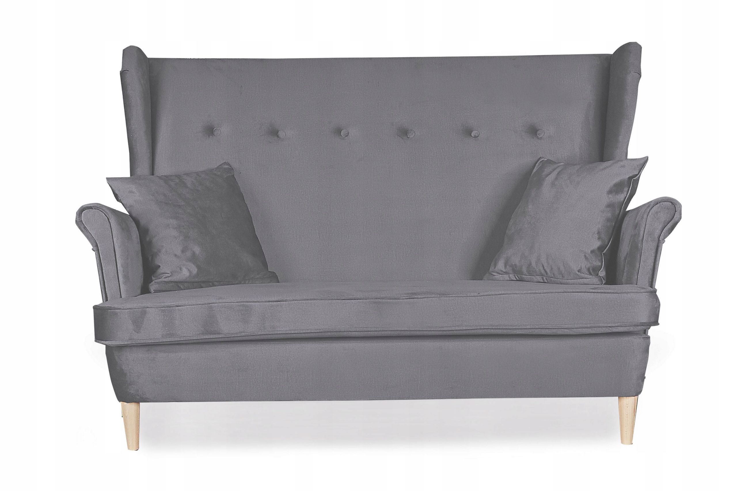 Zestaw wypoczynkowy mebli uszak Ari sofa fotele pufy  komplet